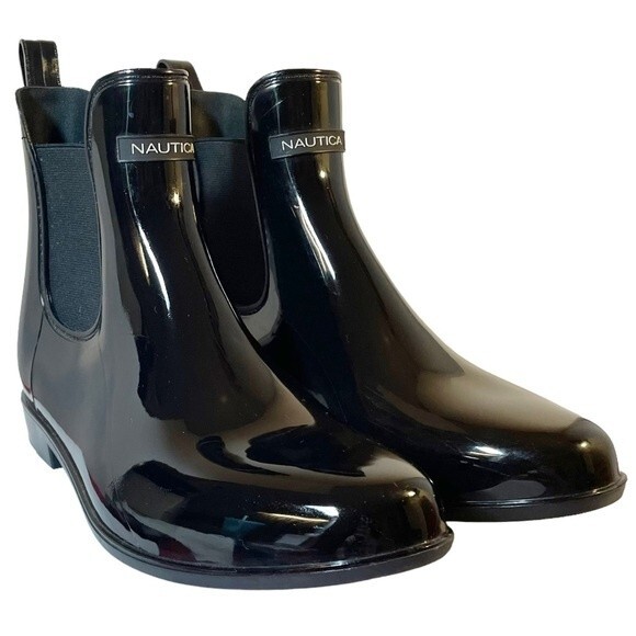 Nautica Ankle Rain Snow Chelsea Boot Winter Waterproof Bootie Women’s Size 10 - Picture 6 of 14